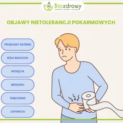 Objawy nietolerancji pokarmowych: problemy skórne, bóle brzucha, wzdęcia, biegunki, zmęczenie, zaparcia. Dowiedz się, jak sprawdzić nietolerancje pokarmowe.