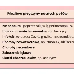 Nocne poty przyczyny: Co może je wywoływać i jak sobie z nimi radzić