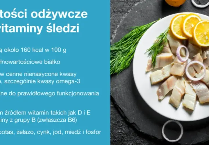Czy śledzie są zdrowe dla serca i mózgu - poznaj 7 korzyści z ich jedzenia