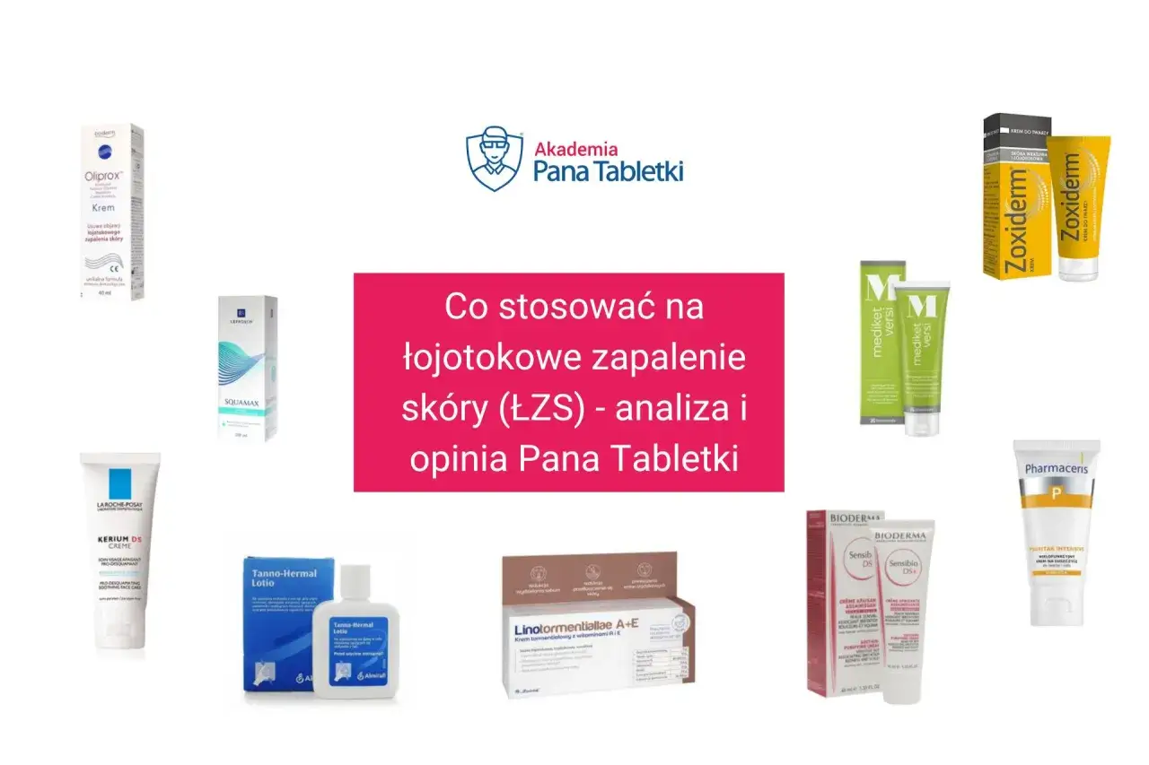 Kremy i lotia na łojotokowe zapalenie skóry (ŁZS) - przegląd produktów. Domowe sposoby na stan zapalny skóry mogą obejmować te preparaty.